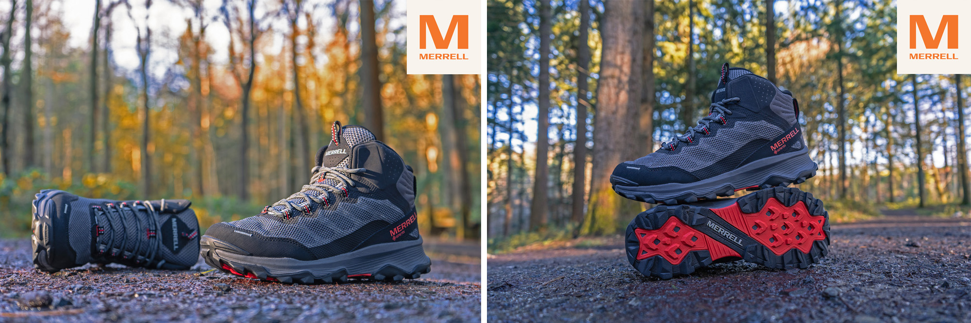 Mens Merrell Gore-Tex Casual Boots - Speed Strike MI GTX J066871 Mens Merrell Gore-Tex Casual Boots - Speed Strike MI GTX J066871